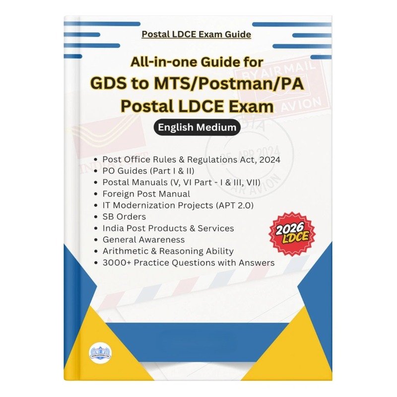 All in One Guide for MTS, Postman, PA LDCE Exam
