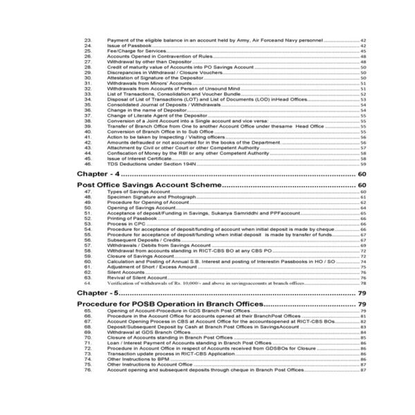 CBS Manual 2025–26 – Compilation of Post Office Savings Schemes ...