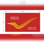 India Post New Logo Sticker Red – Bike & Car - Image 2
