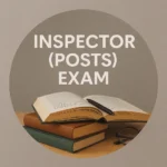 Inspector (Posts) Exam