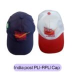 India Post PLI RPLI Cap - White & Navy Blue